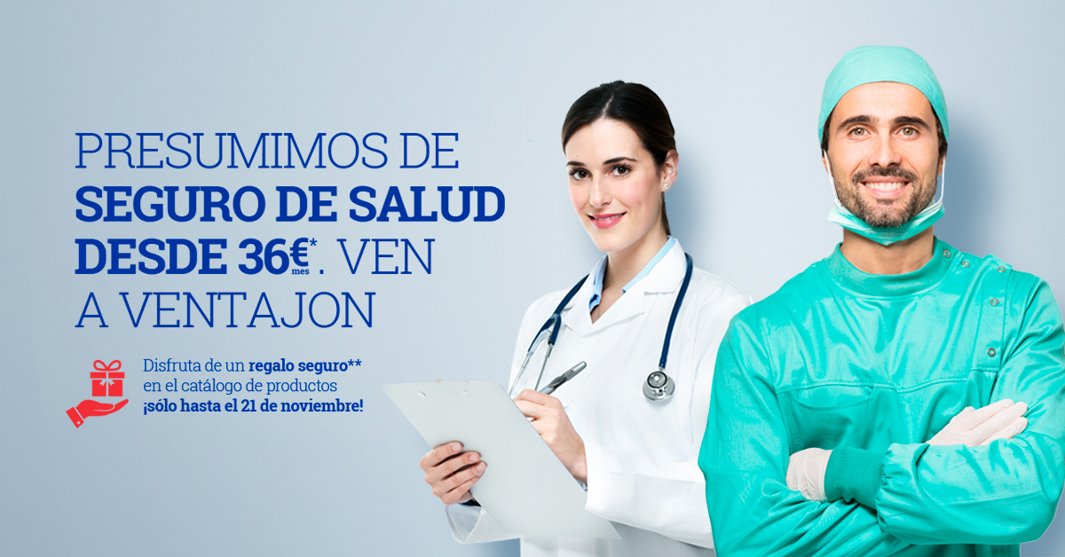 seguro de salud ventajon por 36 euros