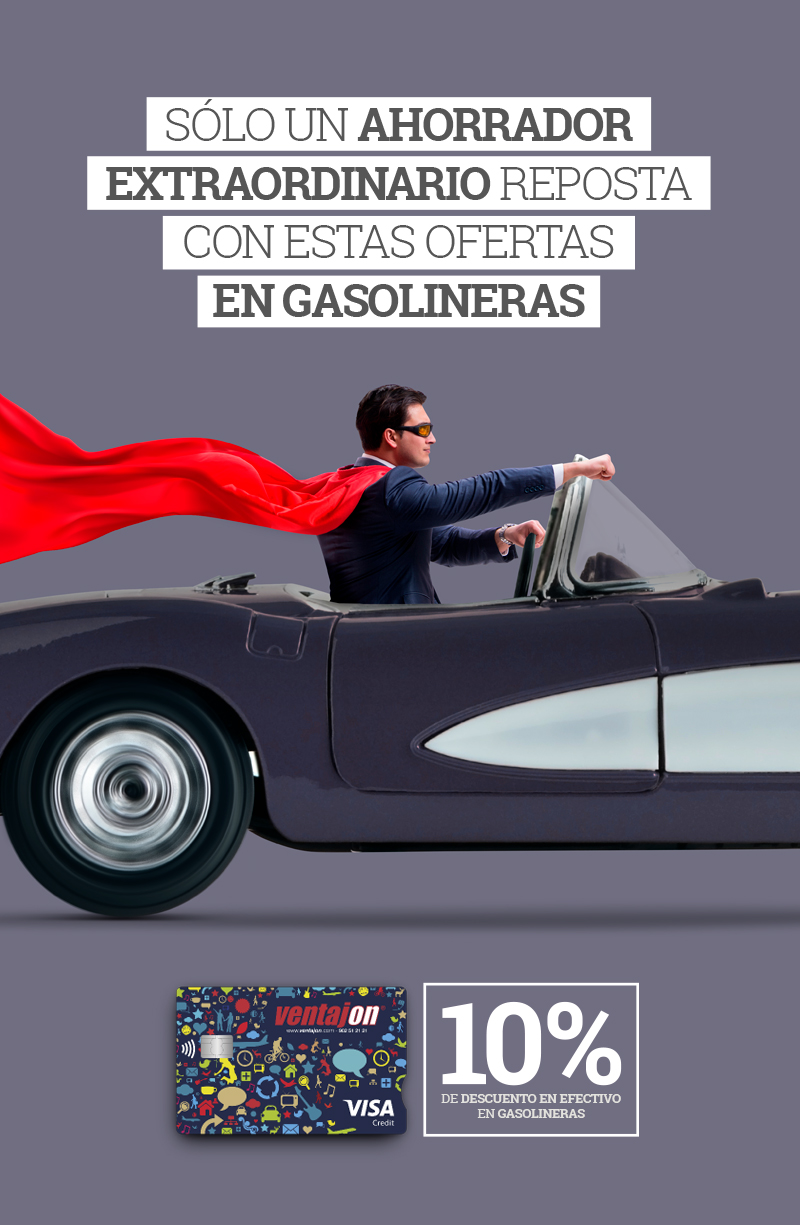 Ahorra gasolina con VENTAJON