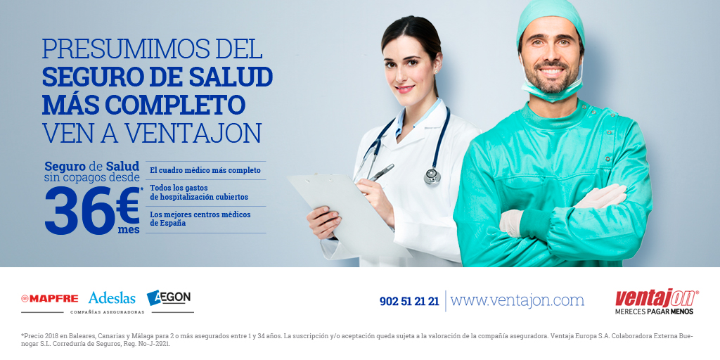 CON EL SEGURO DE SALUD VENTAJON TENDRÁS MOTIVOS PARA SONREIR