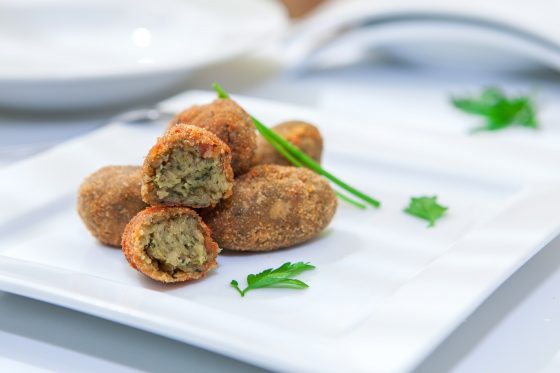 croquetas de espinacas