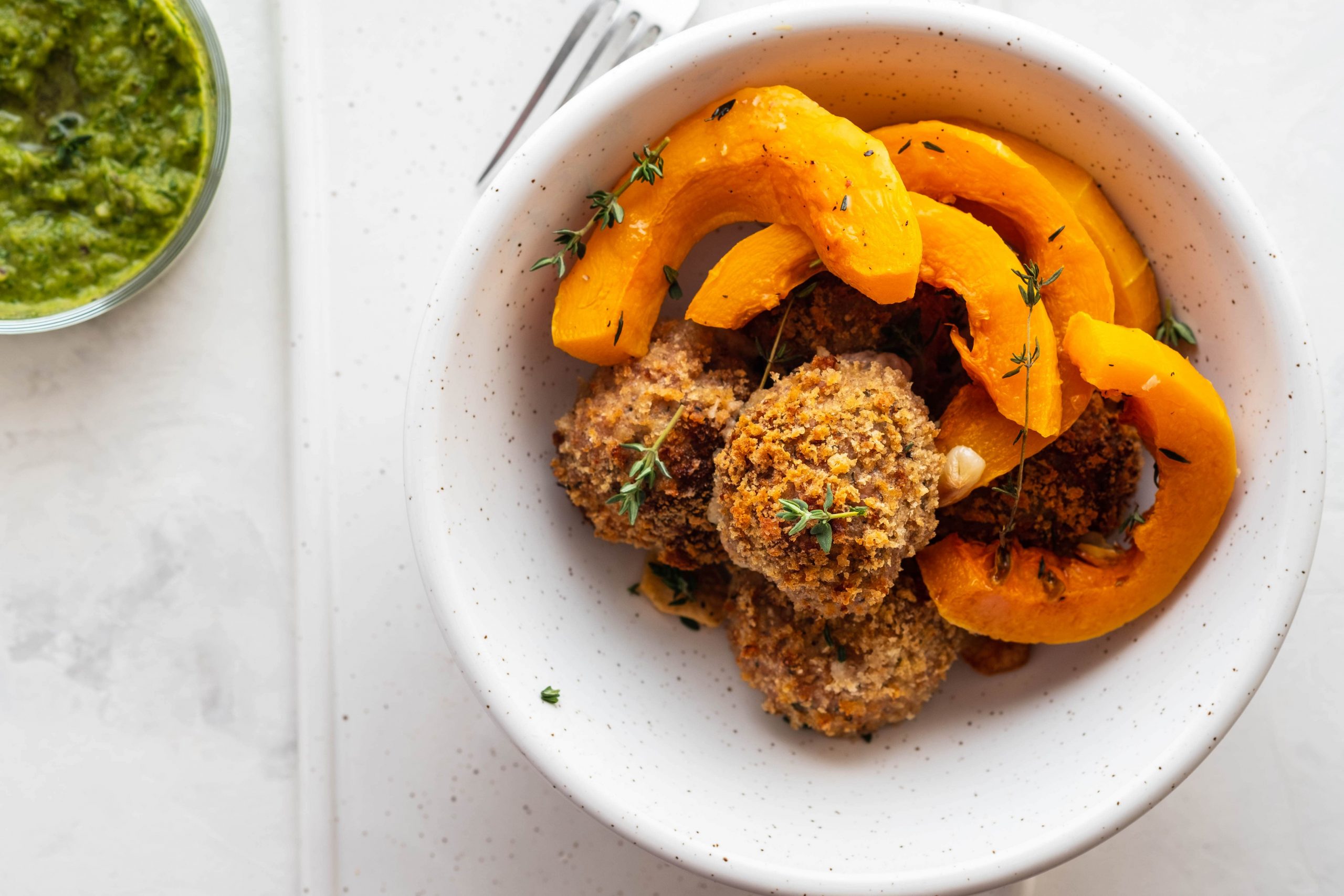 albóndigas con calabaza