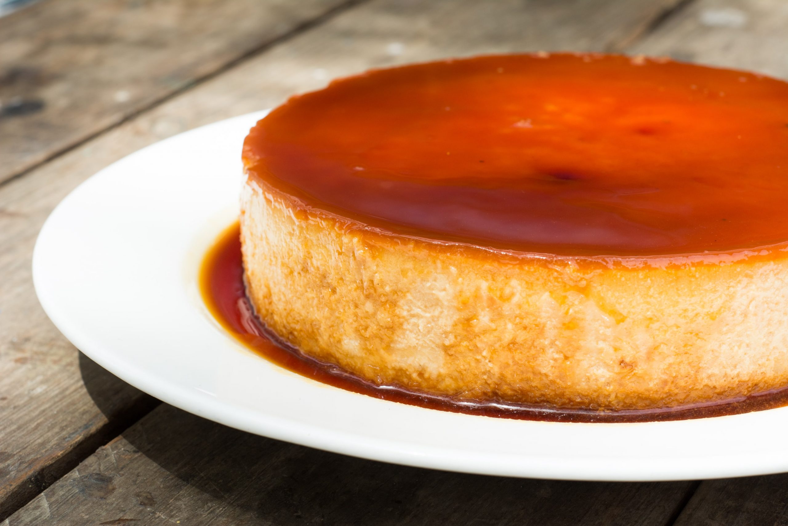 flan de huevo